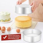 ⁦Round Cake Pan Stainless Steel⁩ - الصورة ⁦4⁩