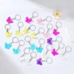 Colorful Butterfly Keychains 1 Pc - Image 2