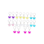 Colorful Butterfly Keychains 1 Pc