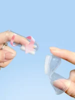 ⁦Soft Finger Toothbrush for Pet & Kids⁩ - الصورة ⁦4⁩