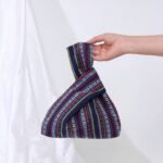 Vintage Geometric Pattern Clutch Bag - Image 2