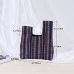 Vintage Geometric Pattern Clutch Bag - Image 4