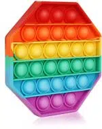 ⁦Rainbow Pop It Fidget Toy⁩ - الصورة ⁦2⁩