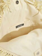 Round Straw Tote Bag - Image 2